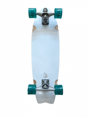 Premium 32" Pure White Carver C7 Surfskate Complete